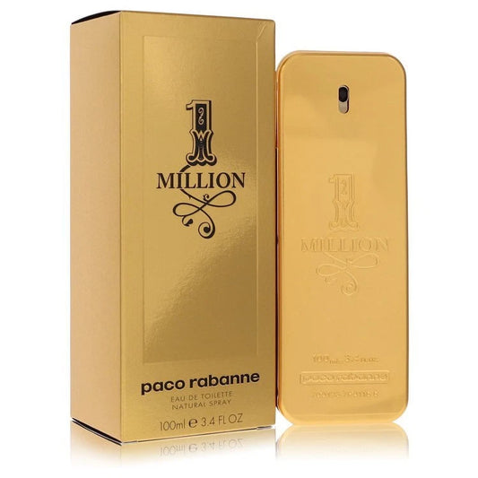 1 Million by Paco Rabanne Eau de Toilette Spray for Men, 3.4 oz