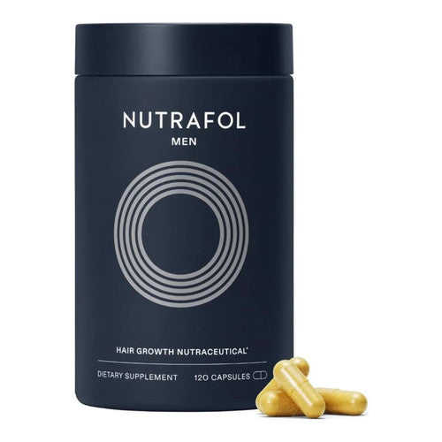 Nutrafol Men's Hair Growth Supplement – 120 Capsules | 1 Month Supply
