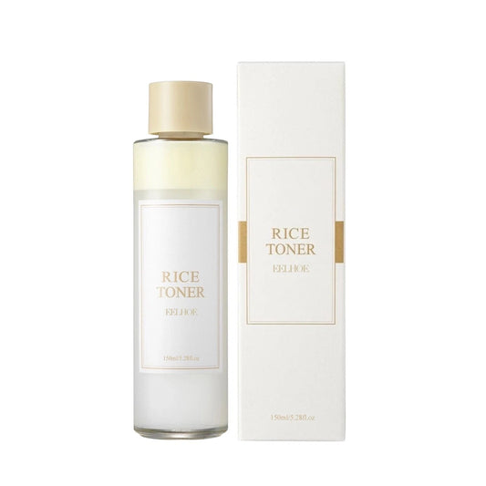Rice Water Toner – Hydrating Formula with Rice Extract & Purslane – Non-Greasy